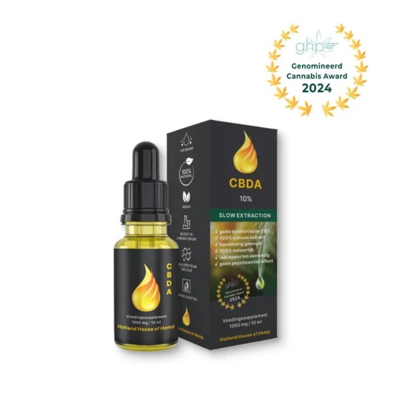 CBDA olie 10% 
