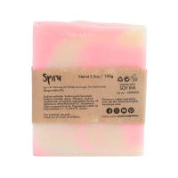 Edelsteen Zeep – Lavendel & Gouden Driehoek – Harmonie (100 gram)