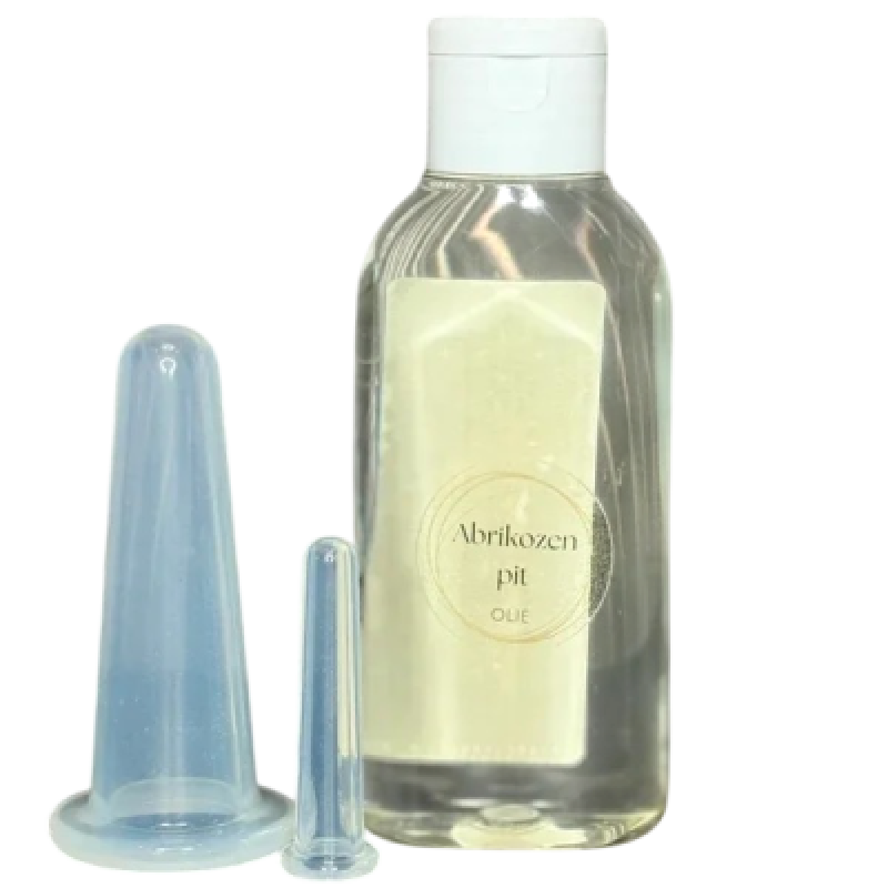 Setje siliconen gezichtscups 