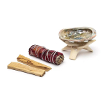 Smudge set witte salie, roos & Palo Santo